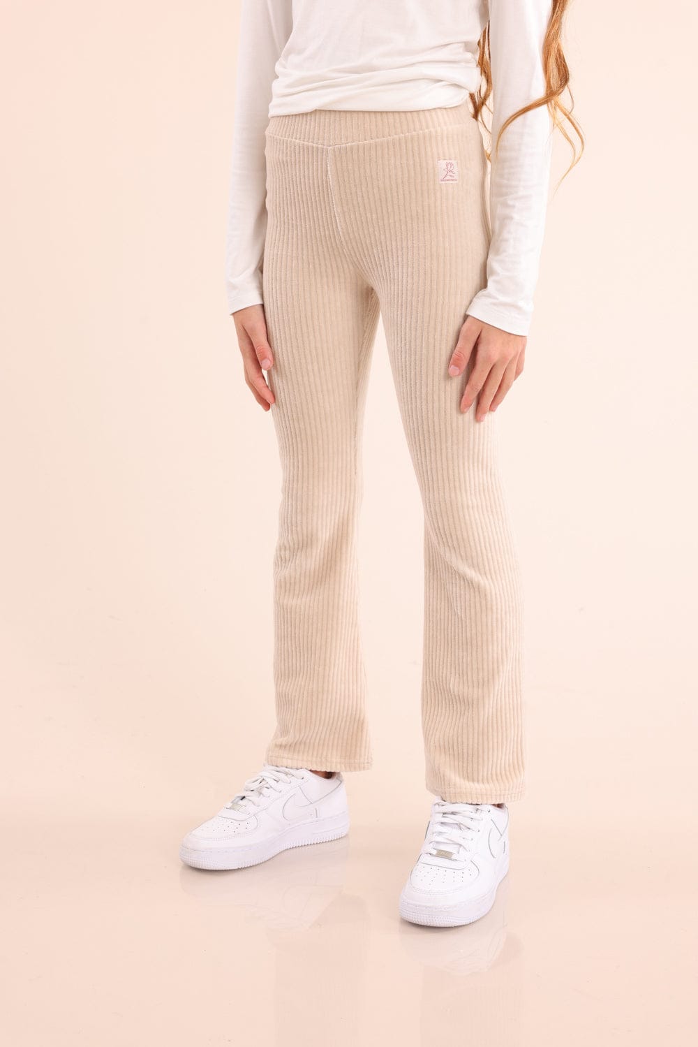 FOX בנות מכנסיים מכנסי אריג מכנסי אריג