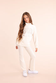 FOX בנות מכנסיים מכנסי אריג מכנסי אריג