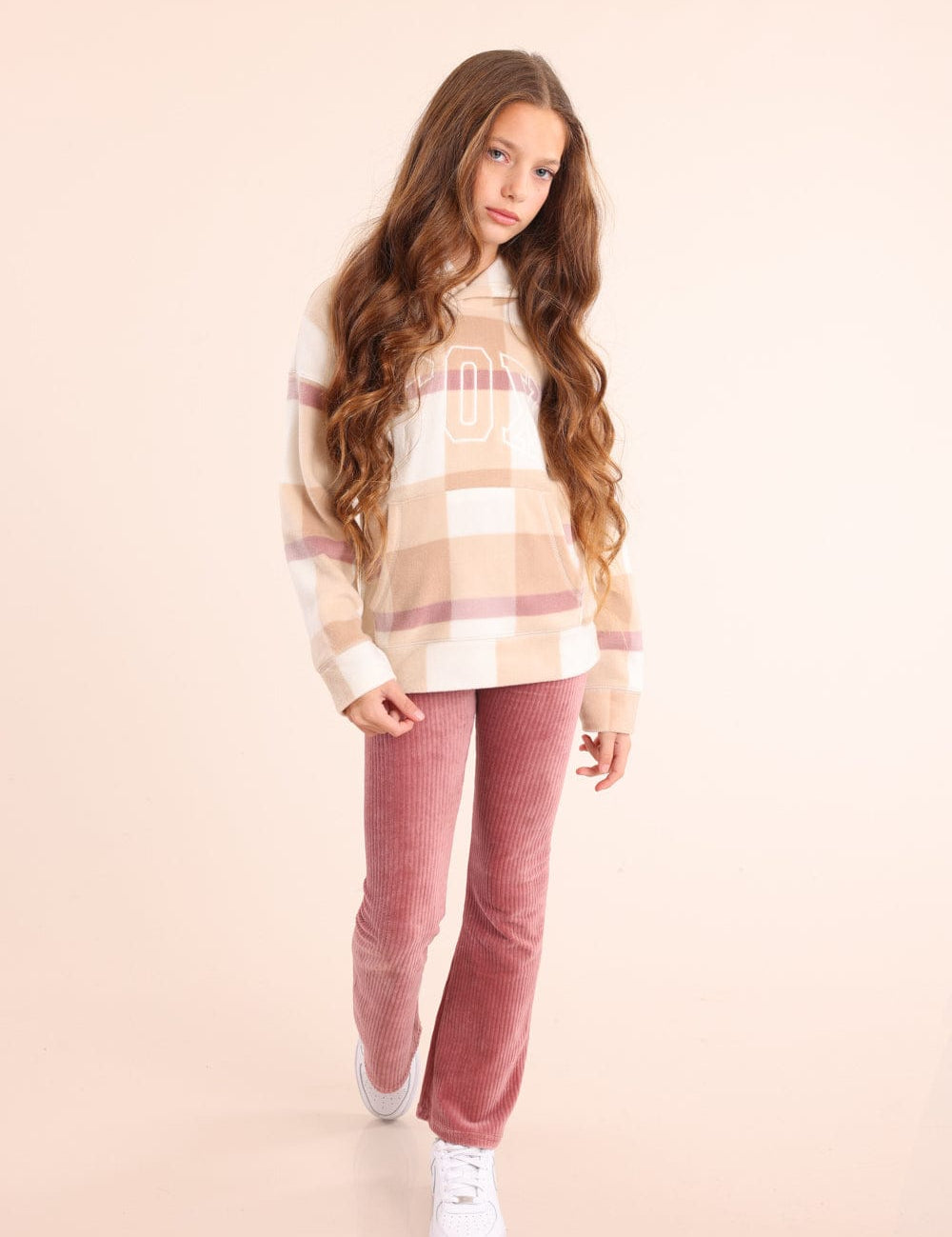 FOX בנות מכנסיים מכנסי אריג מכנסי אריג