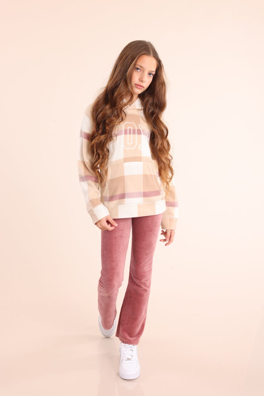 FOX בנות מכנסיים מכנסי אריג מכנסי אריג