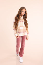 FOX בנות מכנסיים מכנסי אריג מכנסי אריג