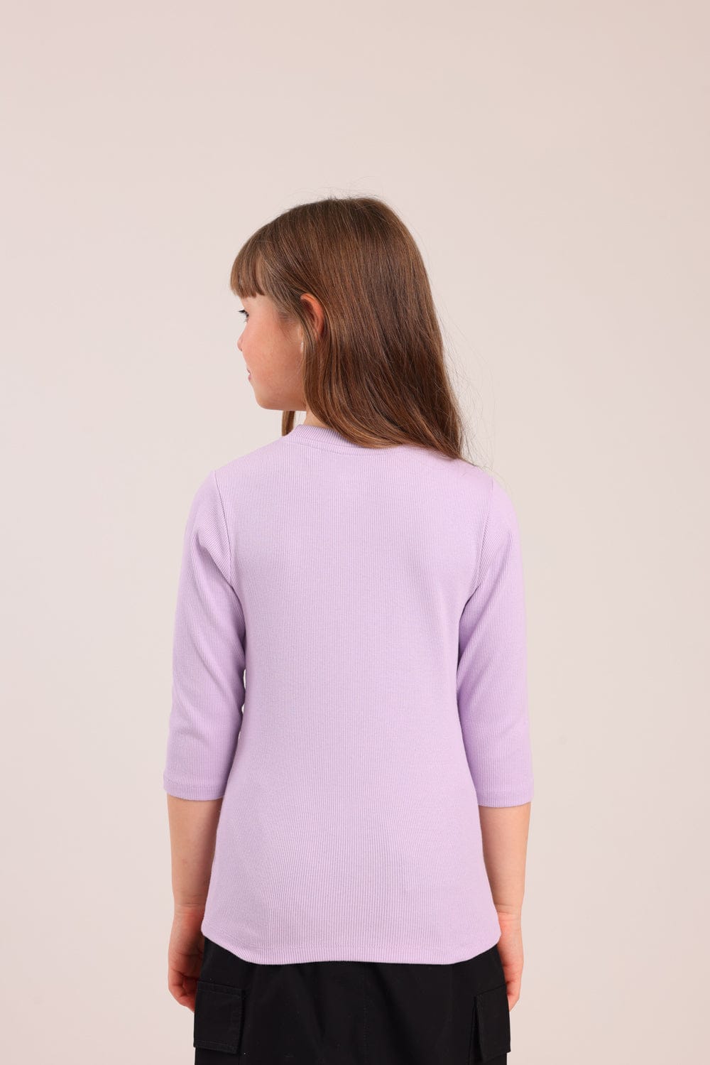 FOX בנות חולצה קצרה חולצה 3/4 ממותגת סטיץ' דיסני חולצה 3/4 ממותגת סטיץ' דיסני