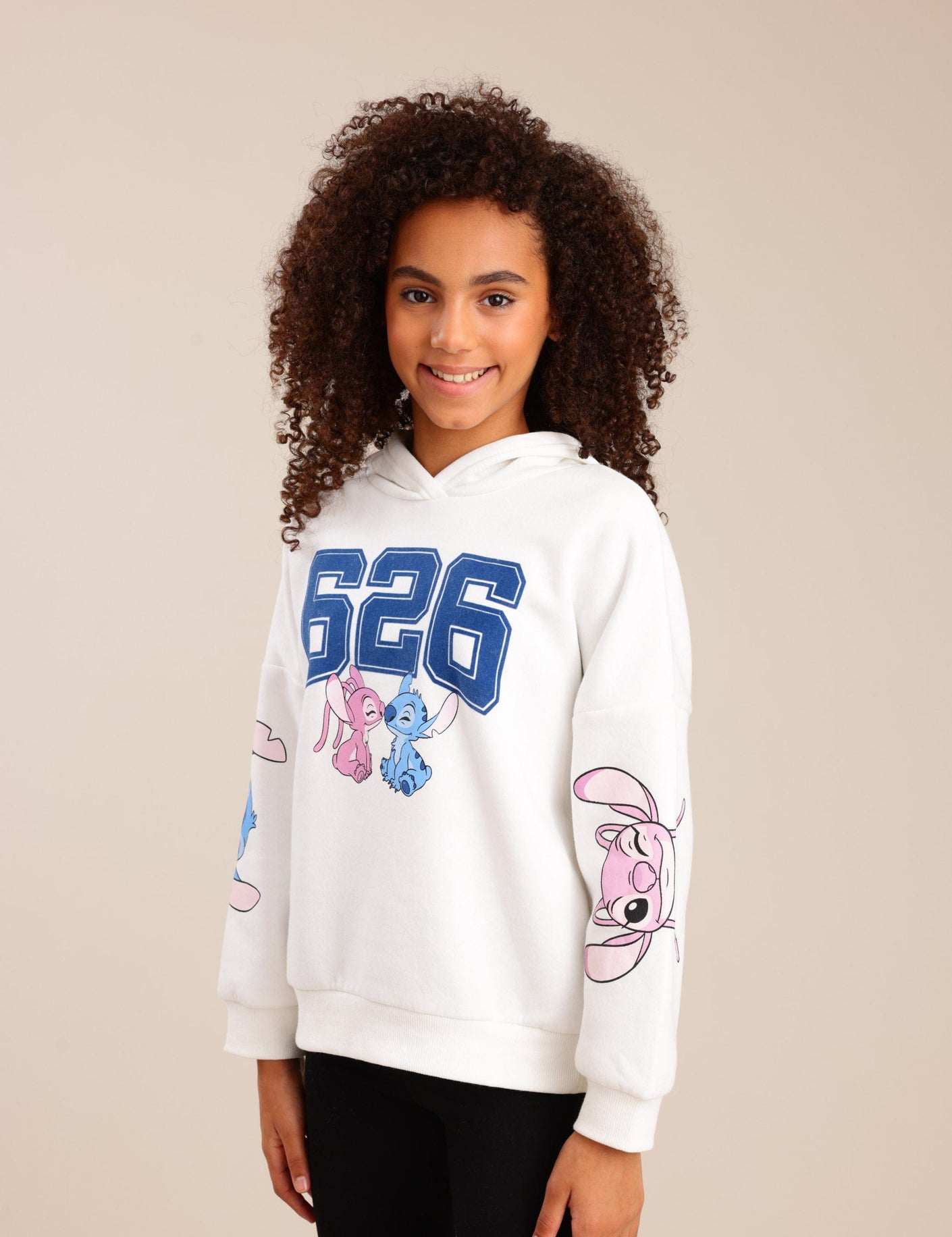 FOX בנות פוטרים פוטר קפוצ'ון ממותג סטיץ' פוטר קפוצ'ון ממותג סטיץ'