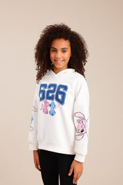 FOX בנות פוטרים פוטר קפוצ'ון ממותג סטיץ' פוטר קפוצ'ון ממותג סטיץ'