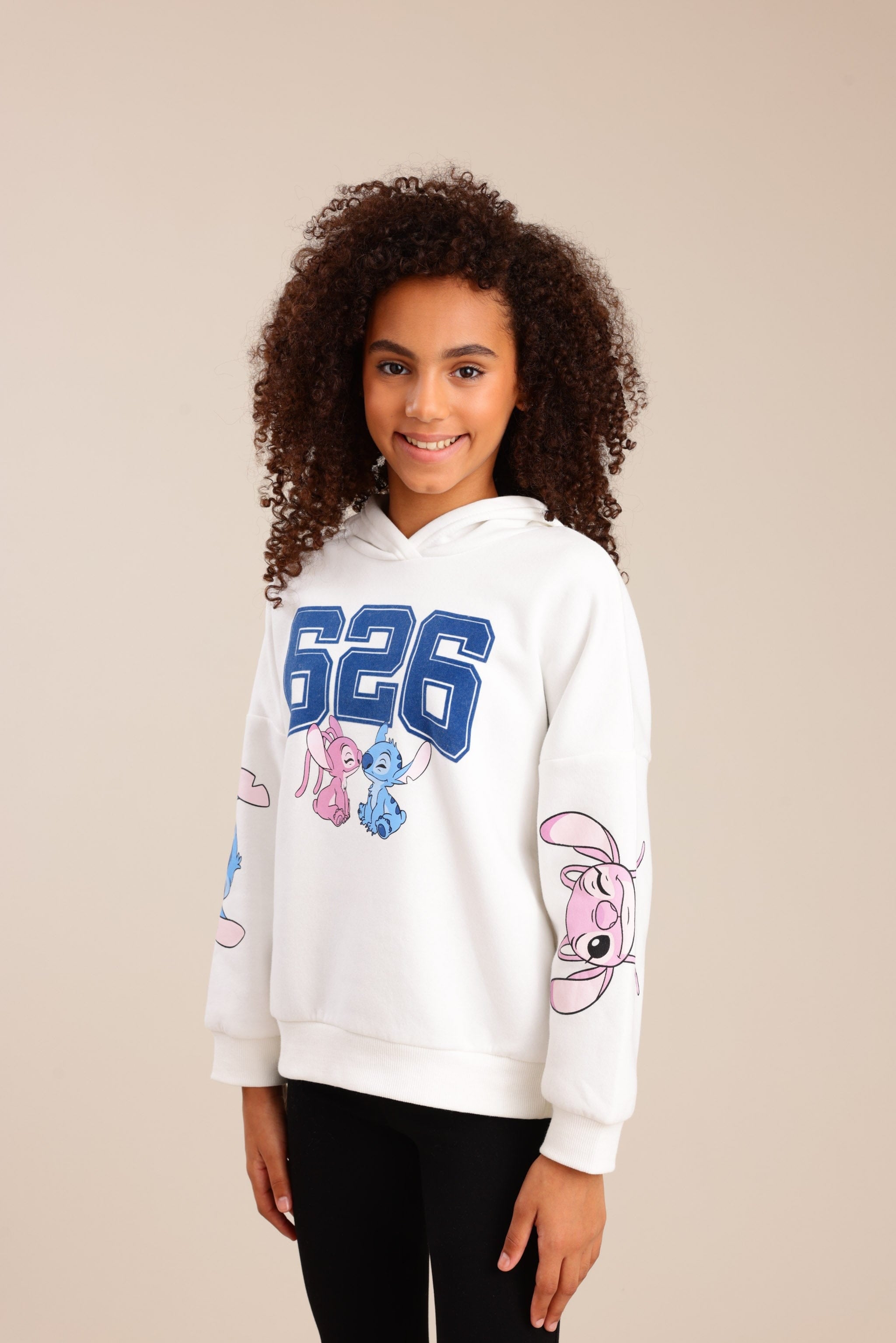 FOX בנות פוטרים פוטר קפוצ'ון ממותג סטיץ' פוטר קפוצ'ון ממותג סטיץ'