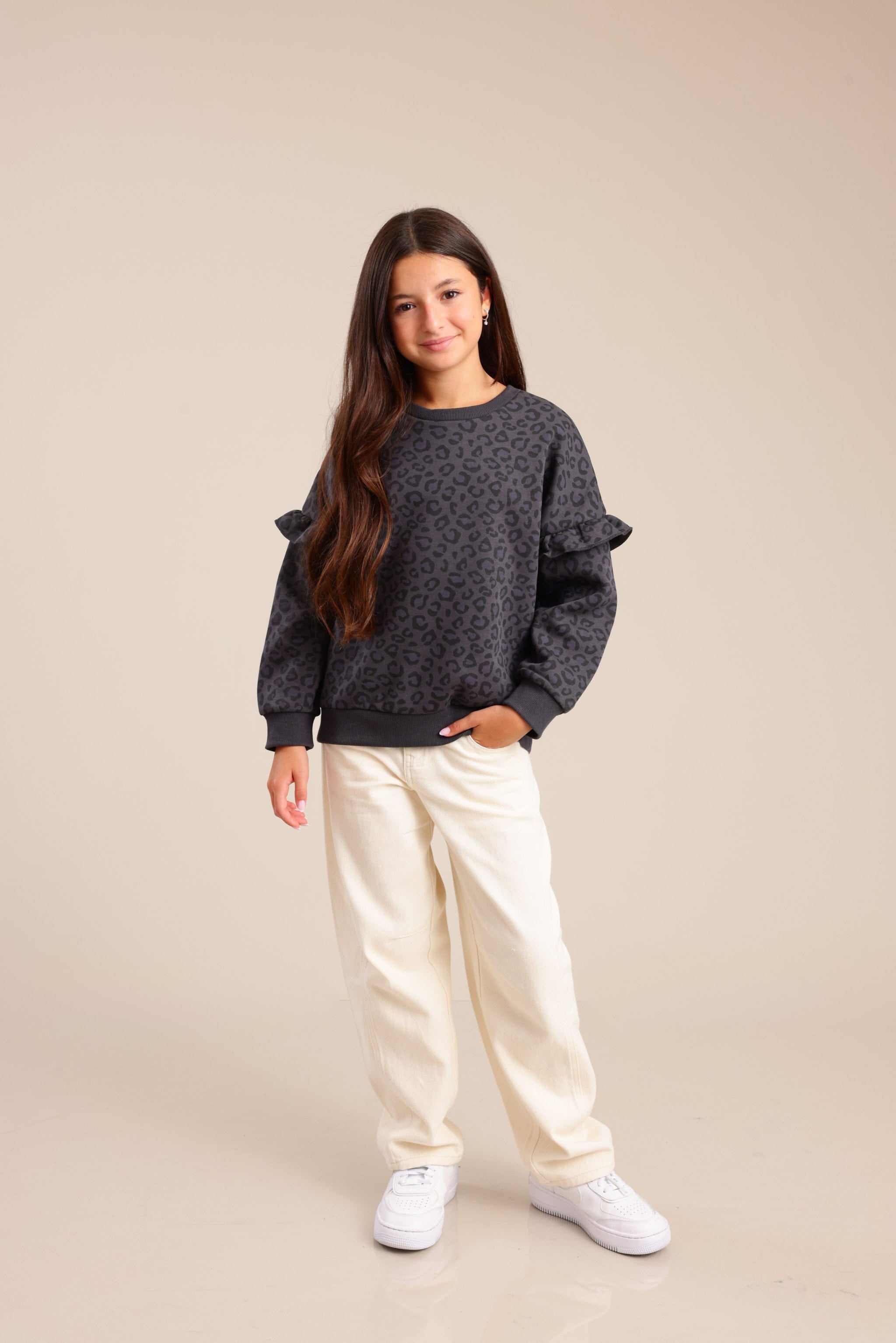 FOX בנות פוטרים פוטר עם הדפס פוטר עם הדפס