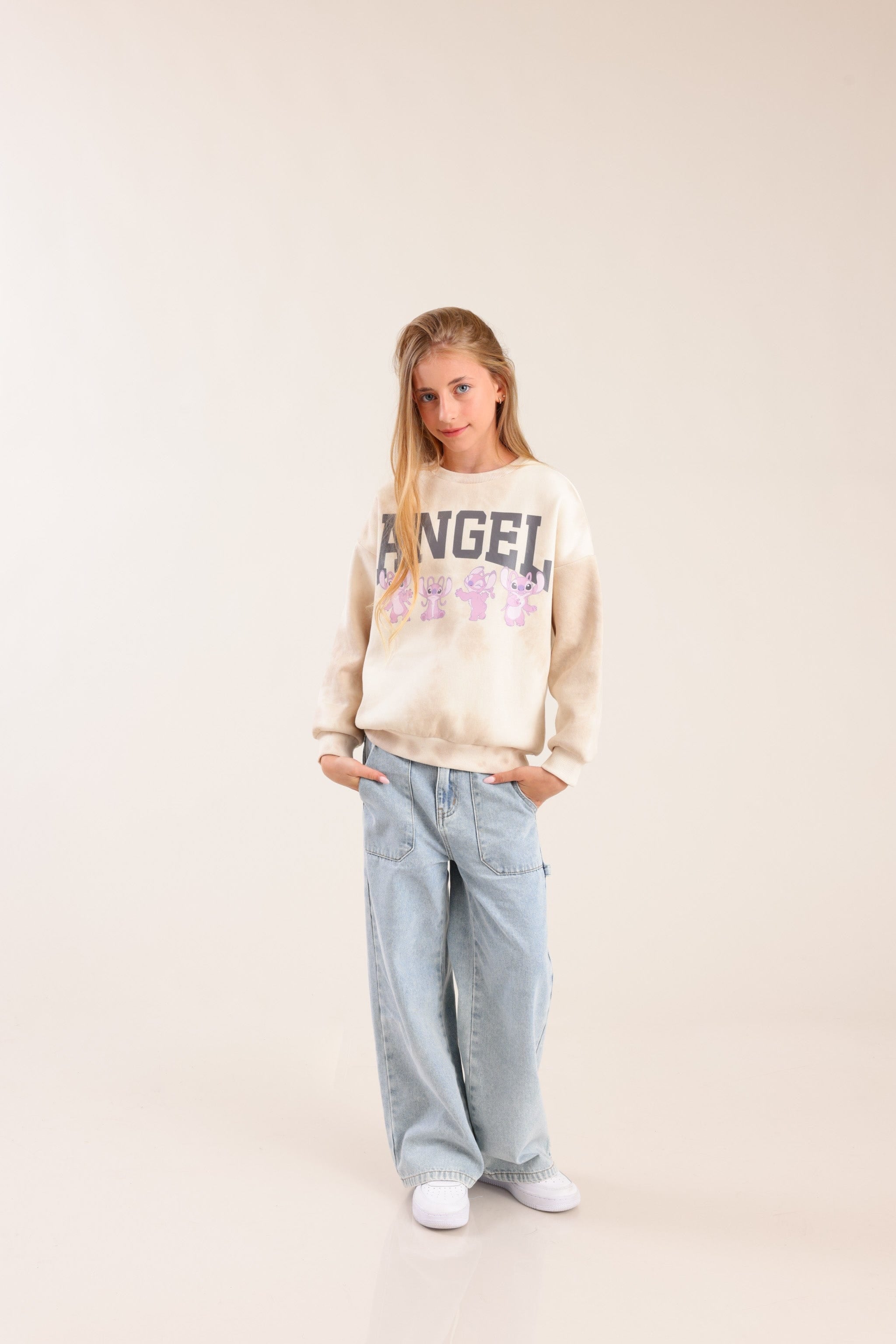 FOX בנות פוטרים פוטר ממותג סטיץ' פוטר ממותג סטיץ'