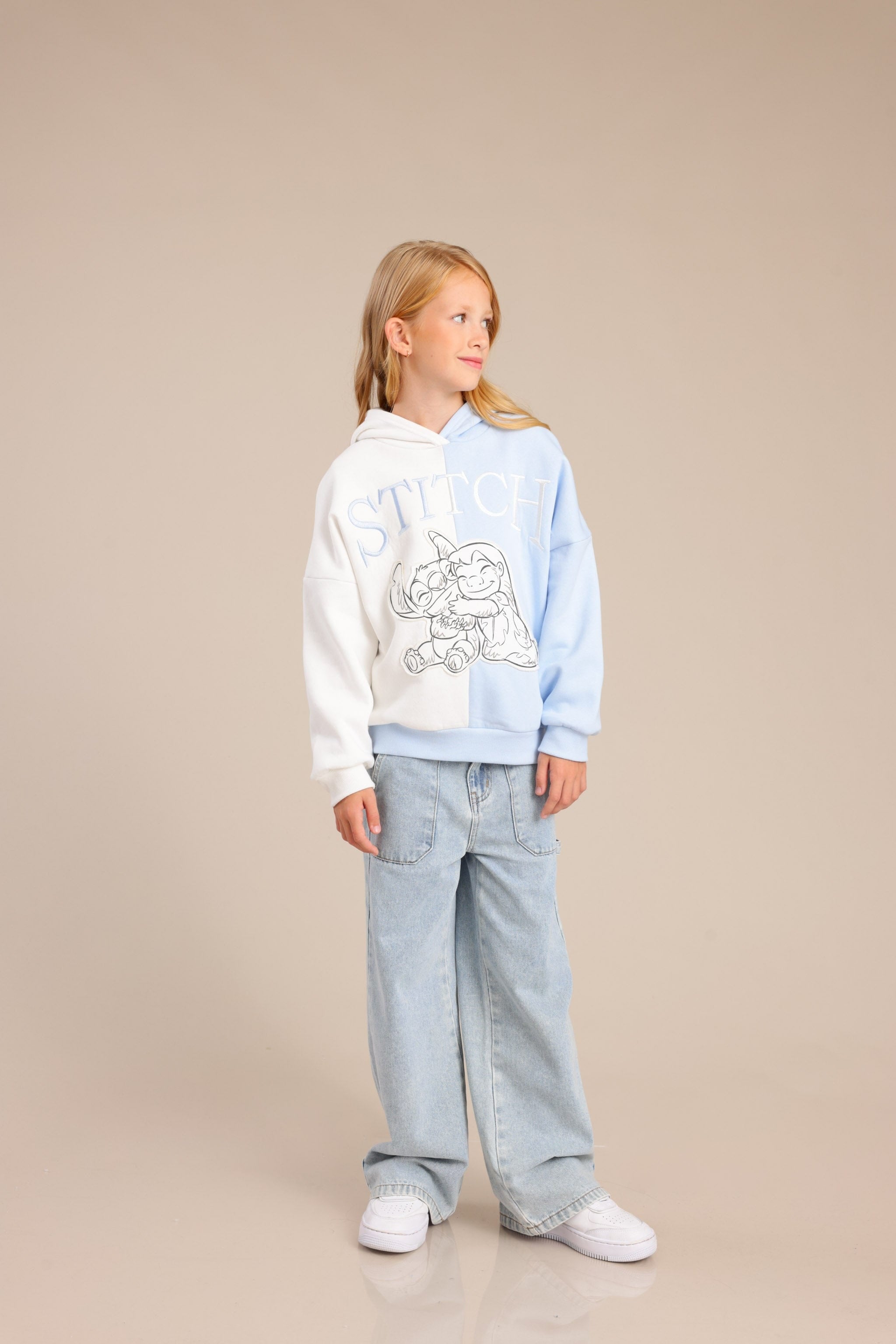 FOX בנות פוטרים קפוצ'ון פוטר ממותג סטיץ' קפוצ'ון פוטר ממותג סטיץ'