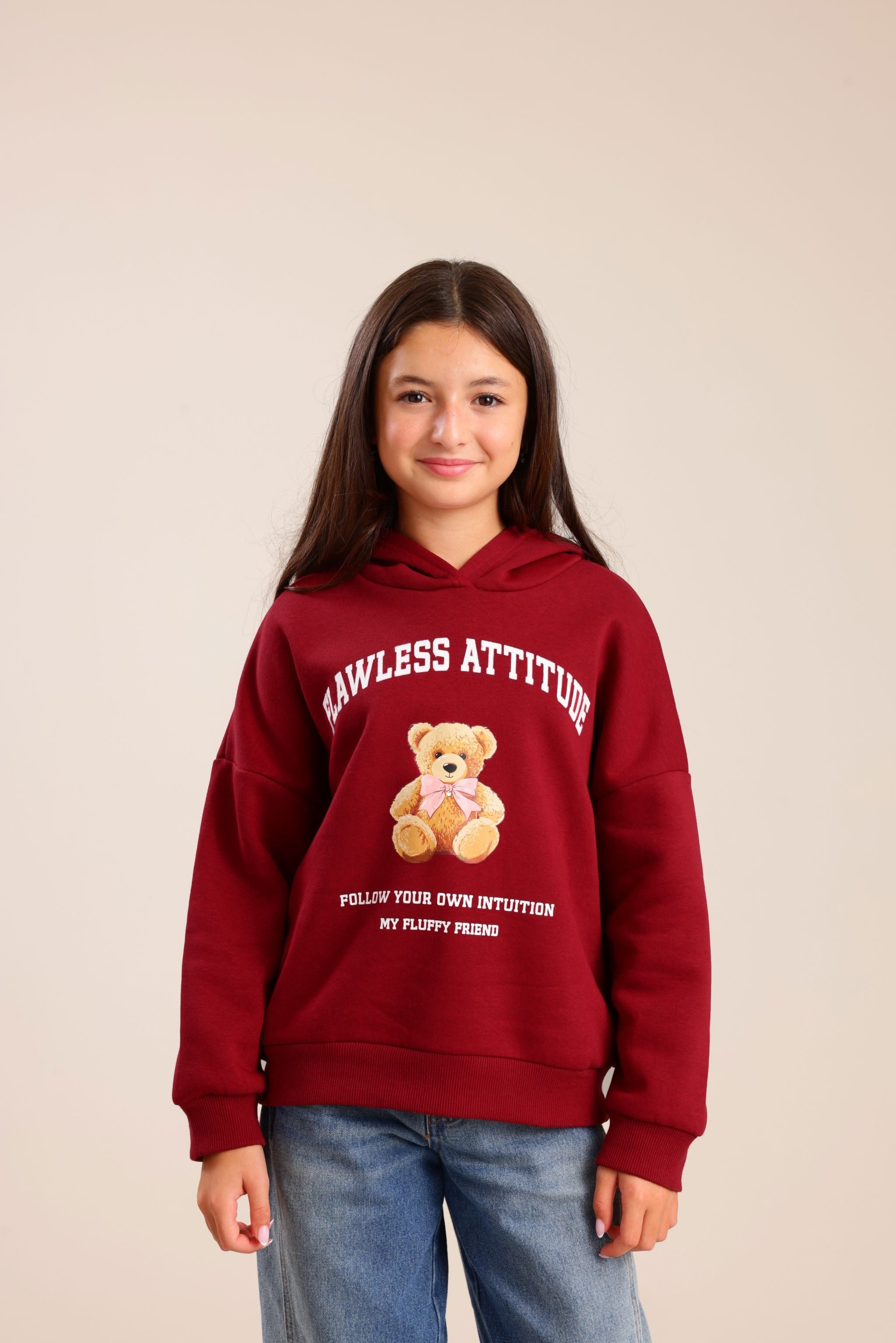 FOX בנות פוטרים פוטר עם הדפס פוטר עם הדפס