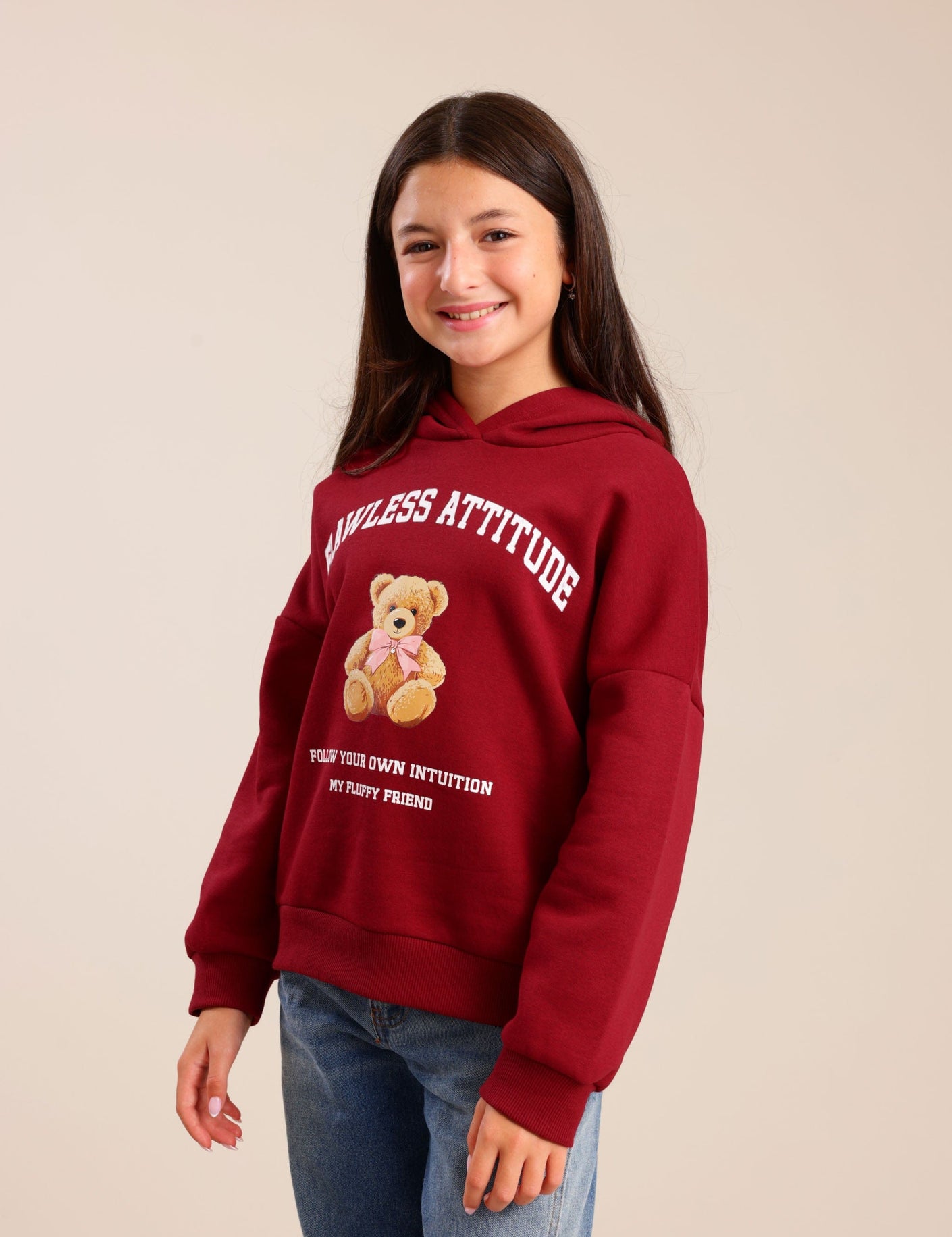 FOX בנות פוטרים פוטר עם הדפס פוטר עם הדפס