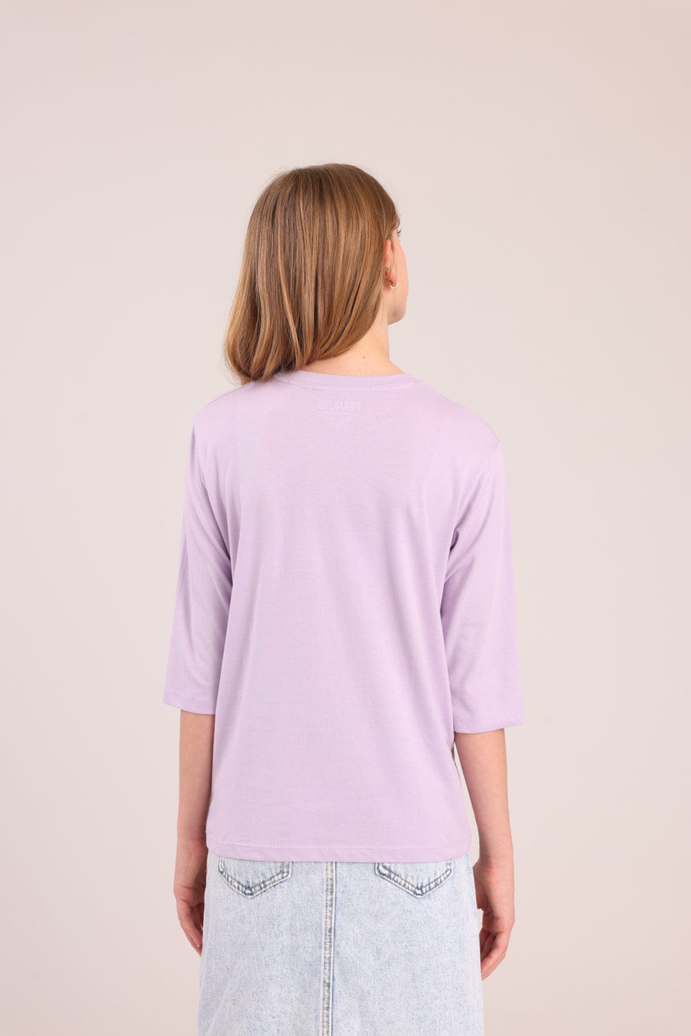 FOX בנות חולצה קצרה חולצה 3/4 ממותגת סנופי חולצה 3/4 ממותגת סנופי