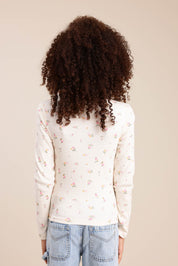 FOX בנות חולצה חולצה עם הדפס חולצה עם הדפס