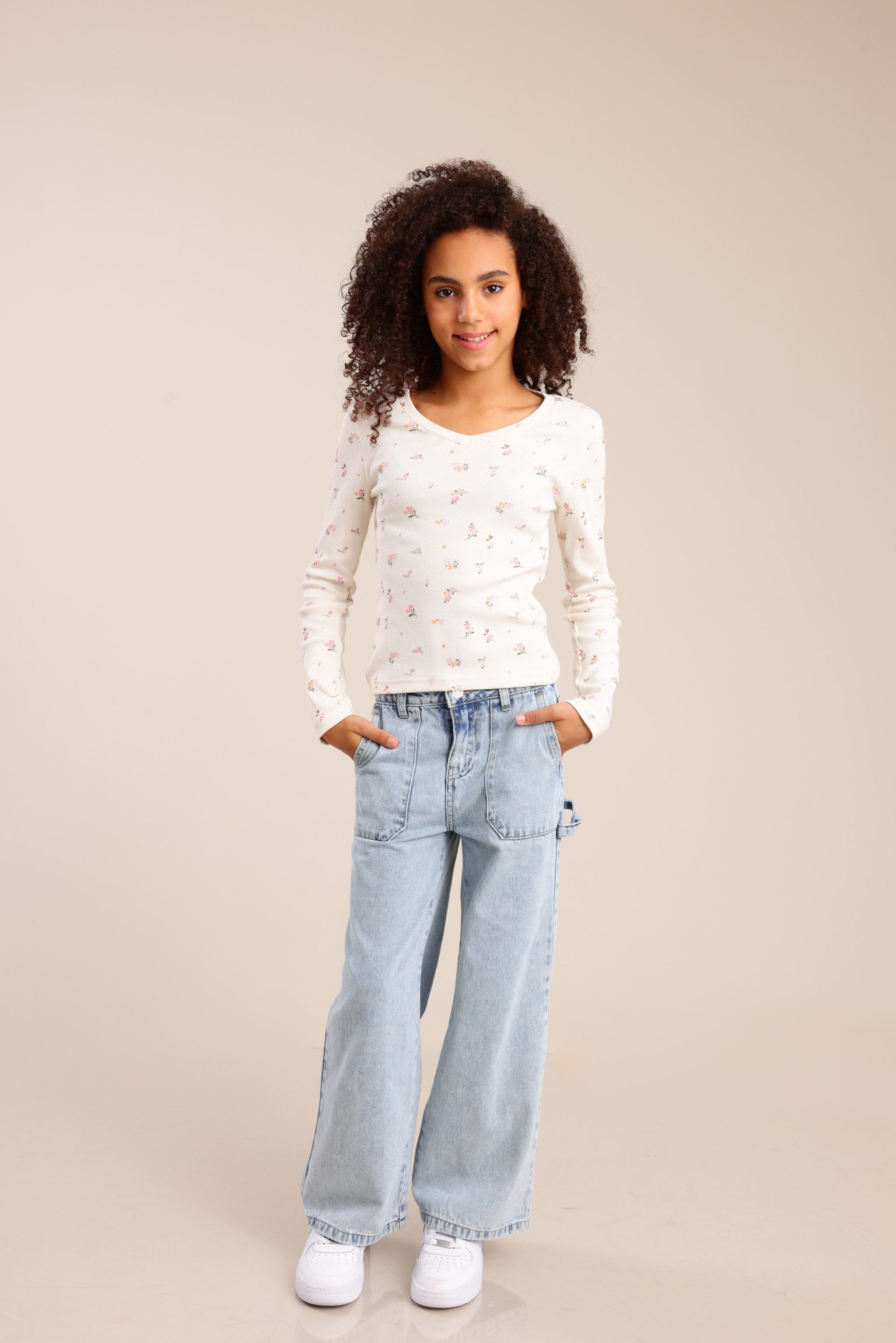 FOX בנות חולצה חולצה עם הדפס חולצה עם הדפס