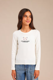 FOX FOX חולצה חולצה עם דפוס חולצה עם דפוס