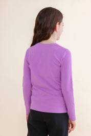 FOX בנות חולצה חולצת בייסיק V לייקרה FOX | חולצת בייסיק V לייקרה | קנה עכשיו