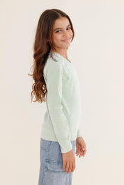 FOX בנות חולצה חולצת בייסיק V לייקרה FOX | חולצת בייסיק V לייקרה | קנה עכשיו