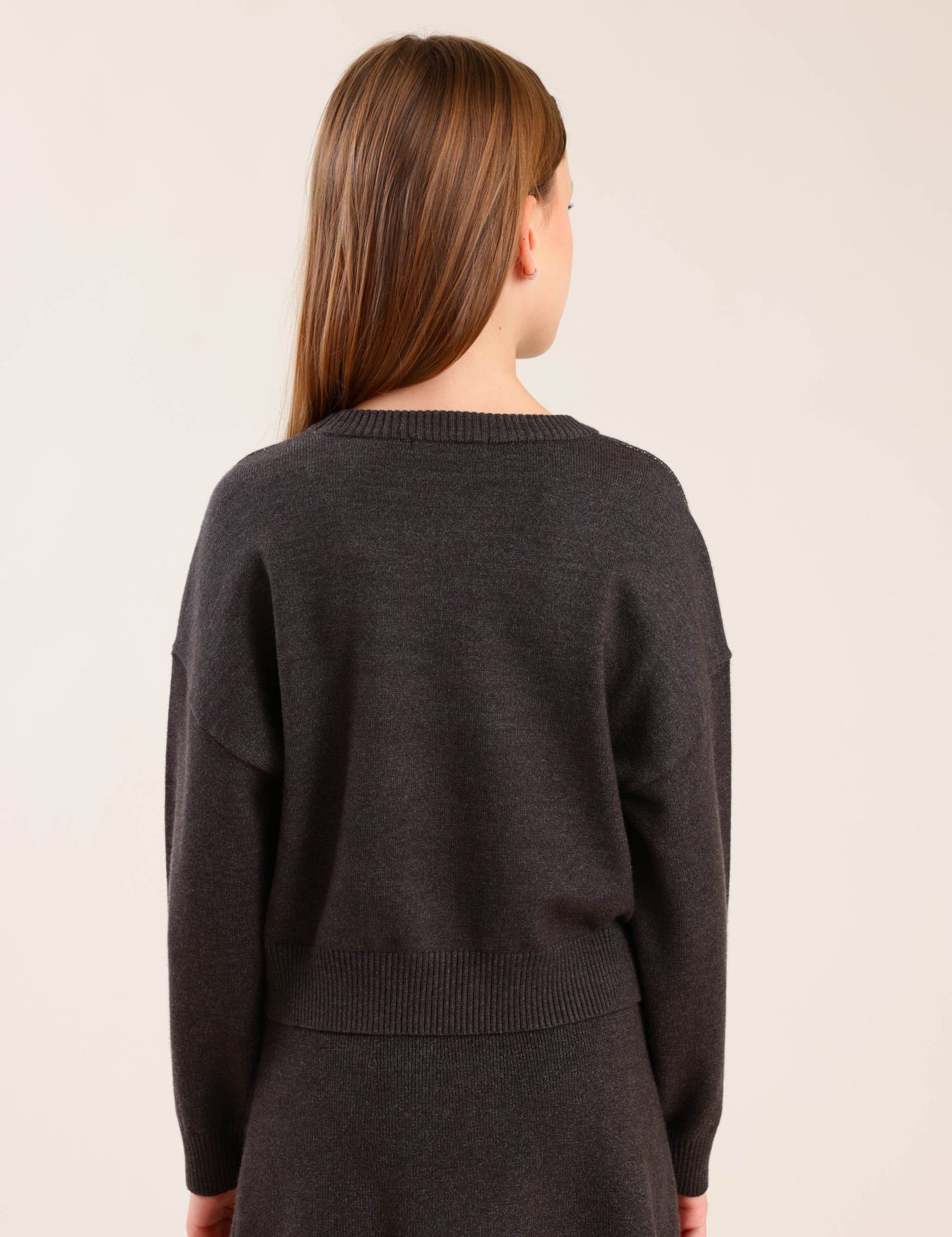 FOX בנות סריגים סריג סריג