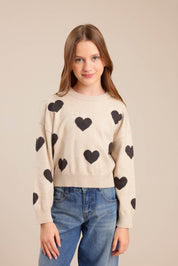 FOX בנות סריגים סריג סריג