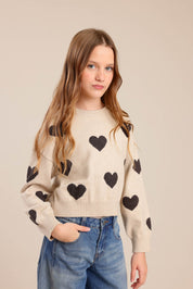 FOX בנות סריגים סריג סריג