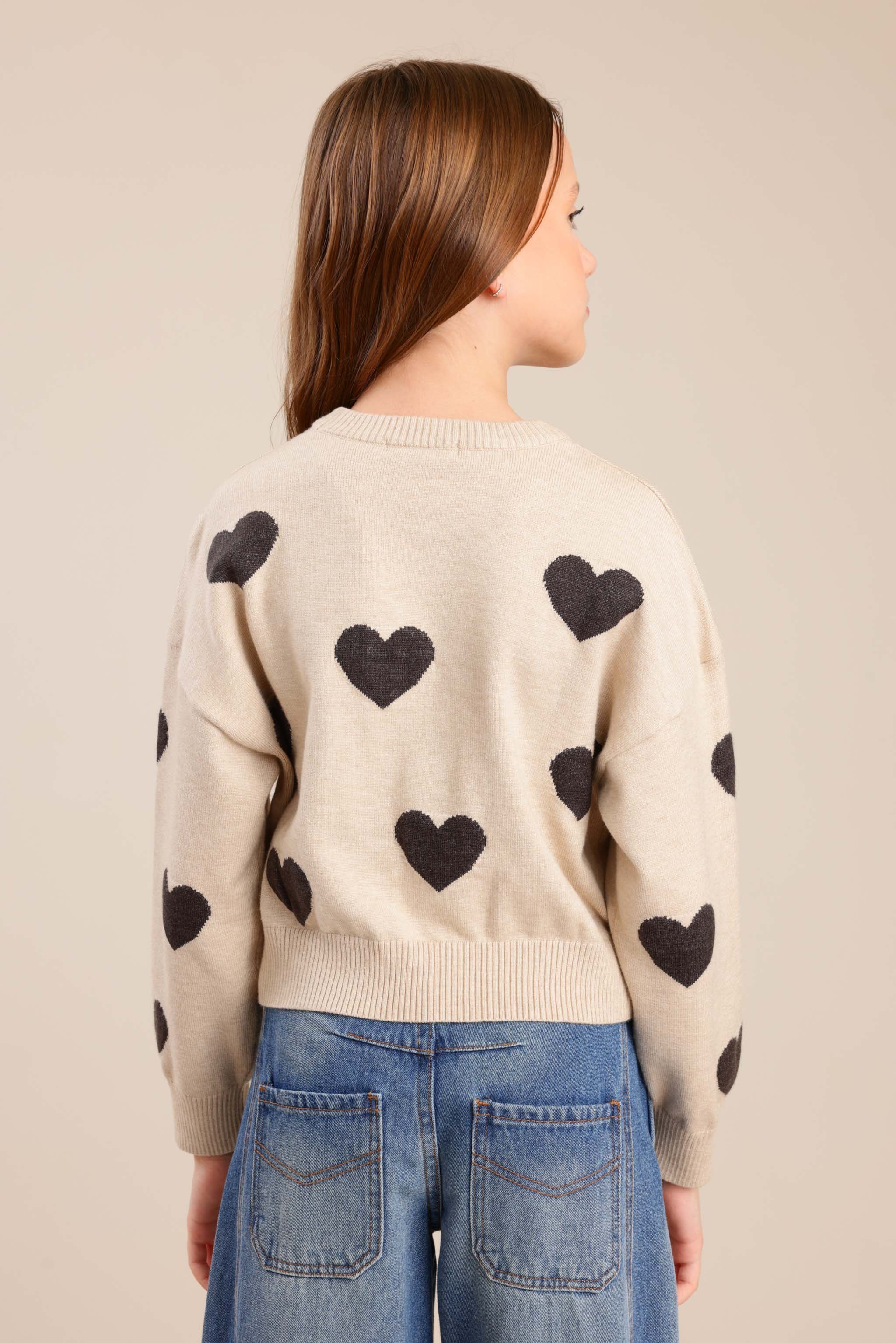 FOX בנות סריגים סריג סריג