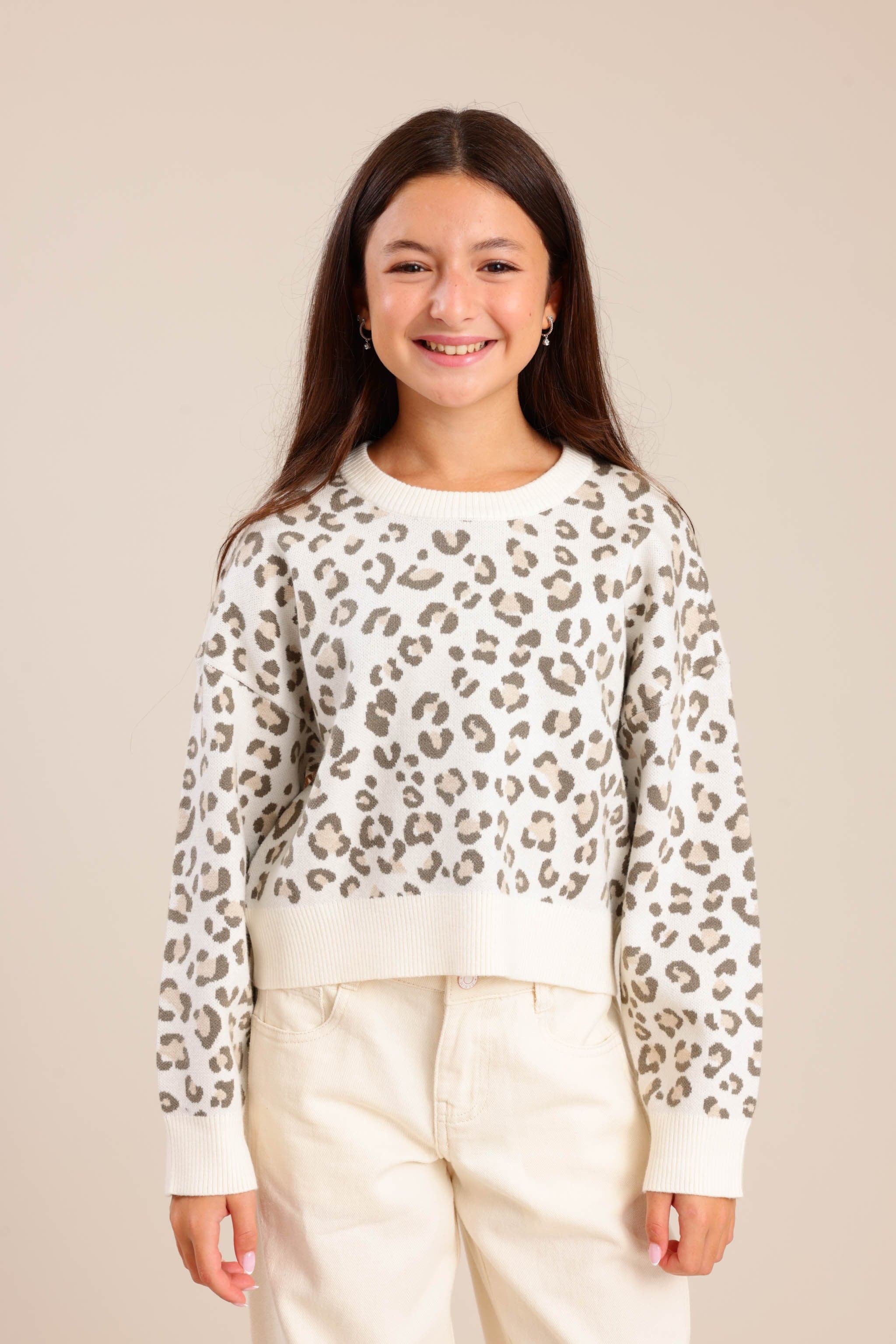 FOX בנות סריגים סריג סריג