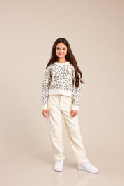 FOX בנות סריגים סריג סריג