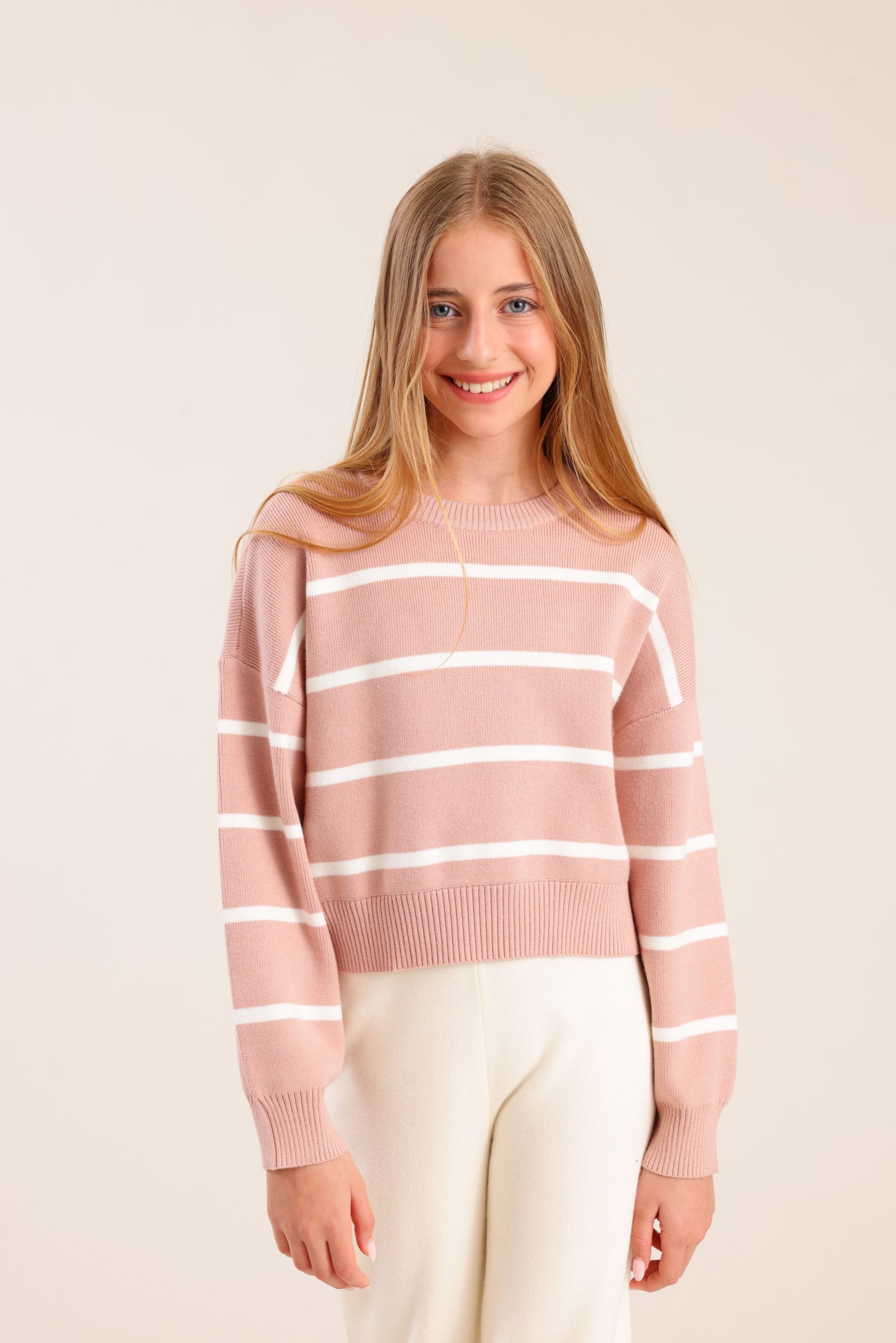 FOX בנות סריגים סריג סריג