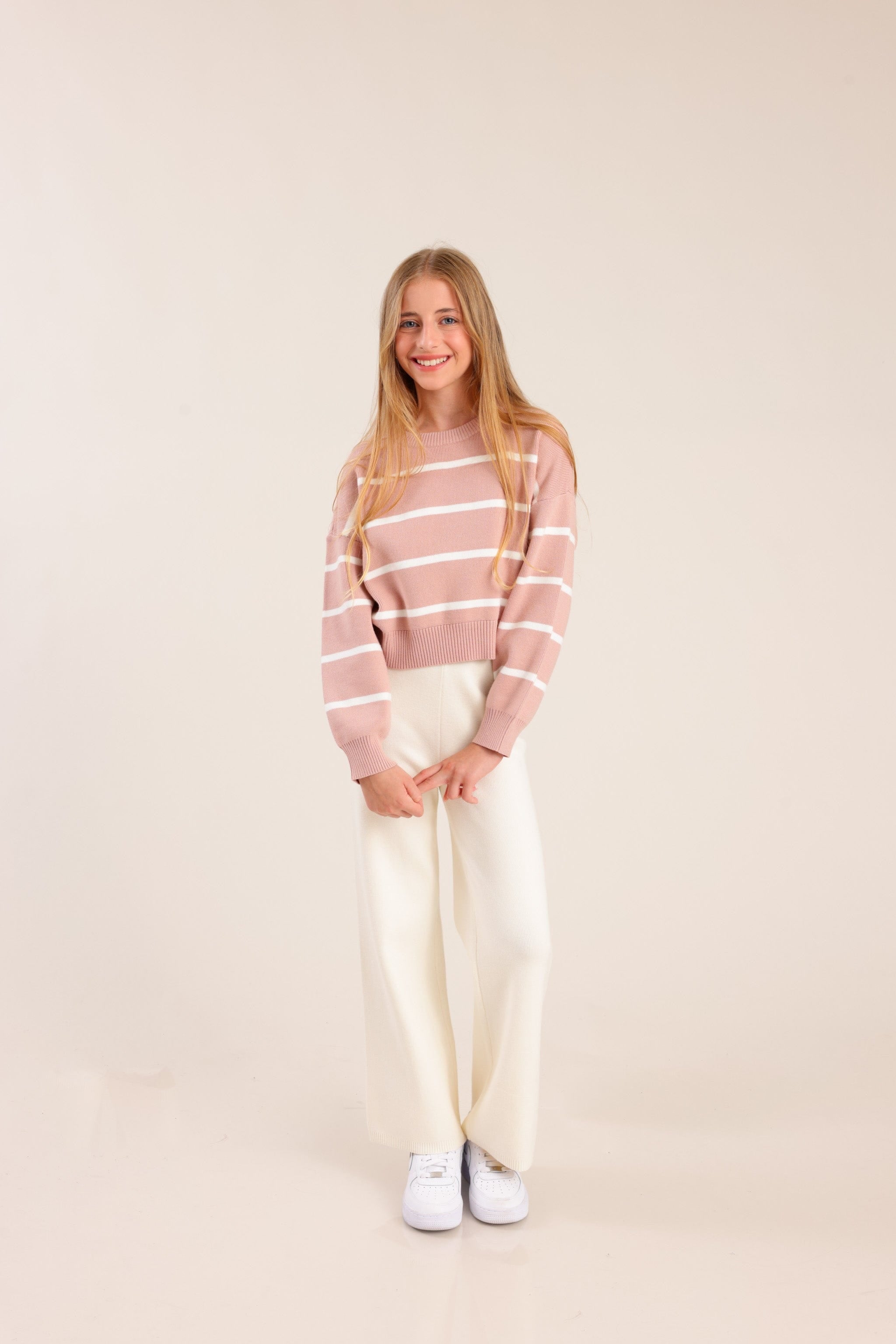 FOX בנות סריגים סריג סריג