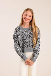 FOX בנות סריגים סריג סריג