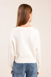 FOX בנות סריגים סריג סריג