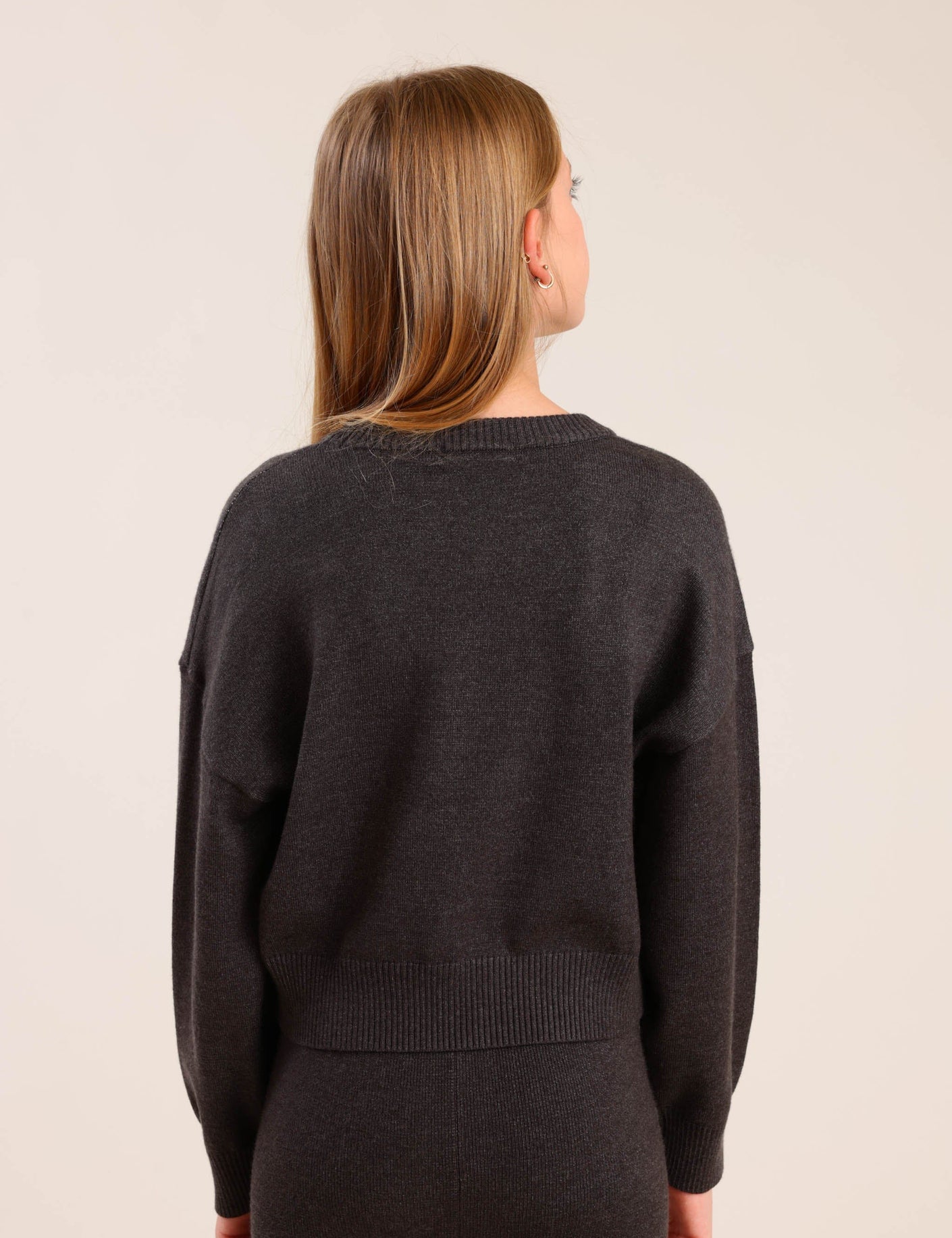 FOX בנות סריגים סריג סריג