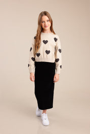 FOX בנות אחר חצאית חצאית