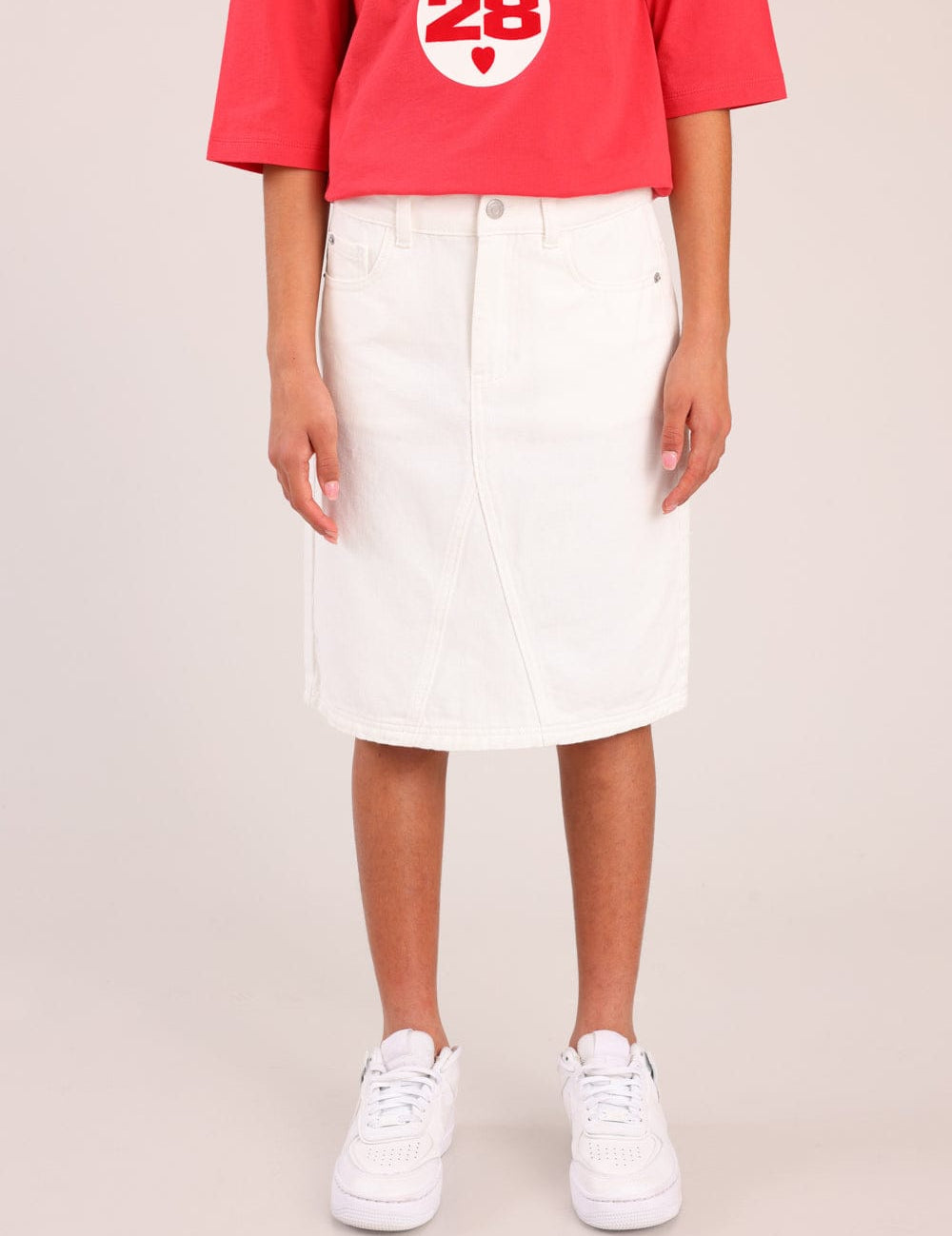 FOX בנות אחר חצאית ג'ינס חצאית ג'ינס