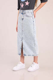 FOX בנות אחר חצאית ג'ינס חצאית ג'ינס