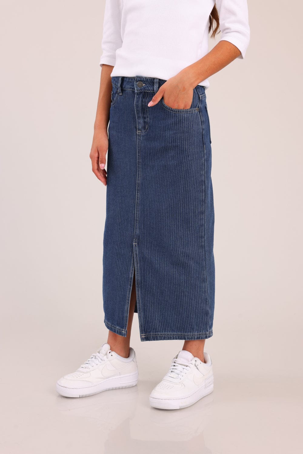 FOX בנות אחר חצאית ג'ינס חצאית ג'ינס