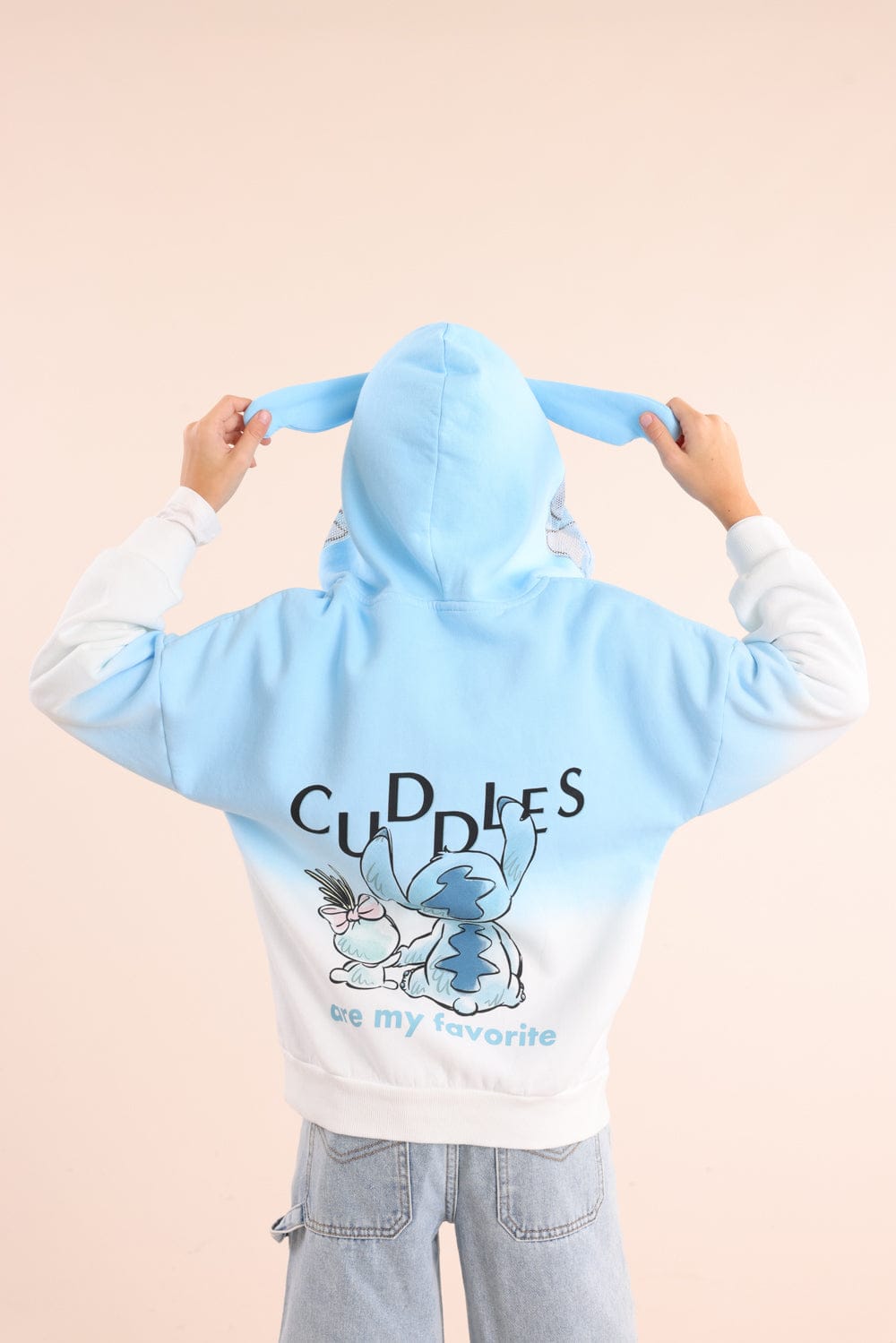 FOX בנות פוטרים קפוצ'ון פוטר מסיכה ממותג סטיץ' קפוצ'ון פוטר מסיכה ממותג סטיץ'