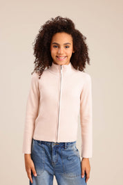 FOX בנות סריגים סריג קרדיגן סריג קרדיגן