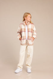 FOX בנות קרדיגן שרלינג עם הדפס משובץ MINIME שרלינג עם הדפס משובץ MINIME