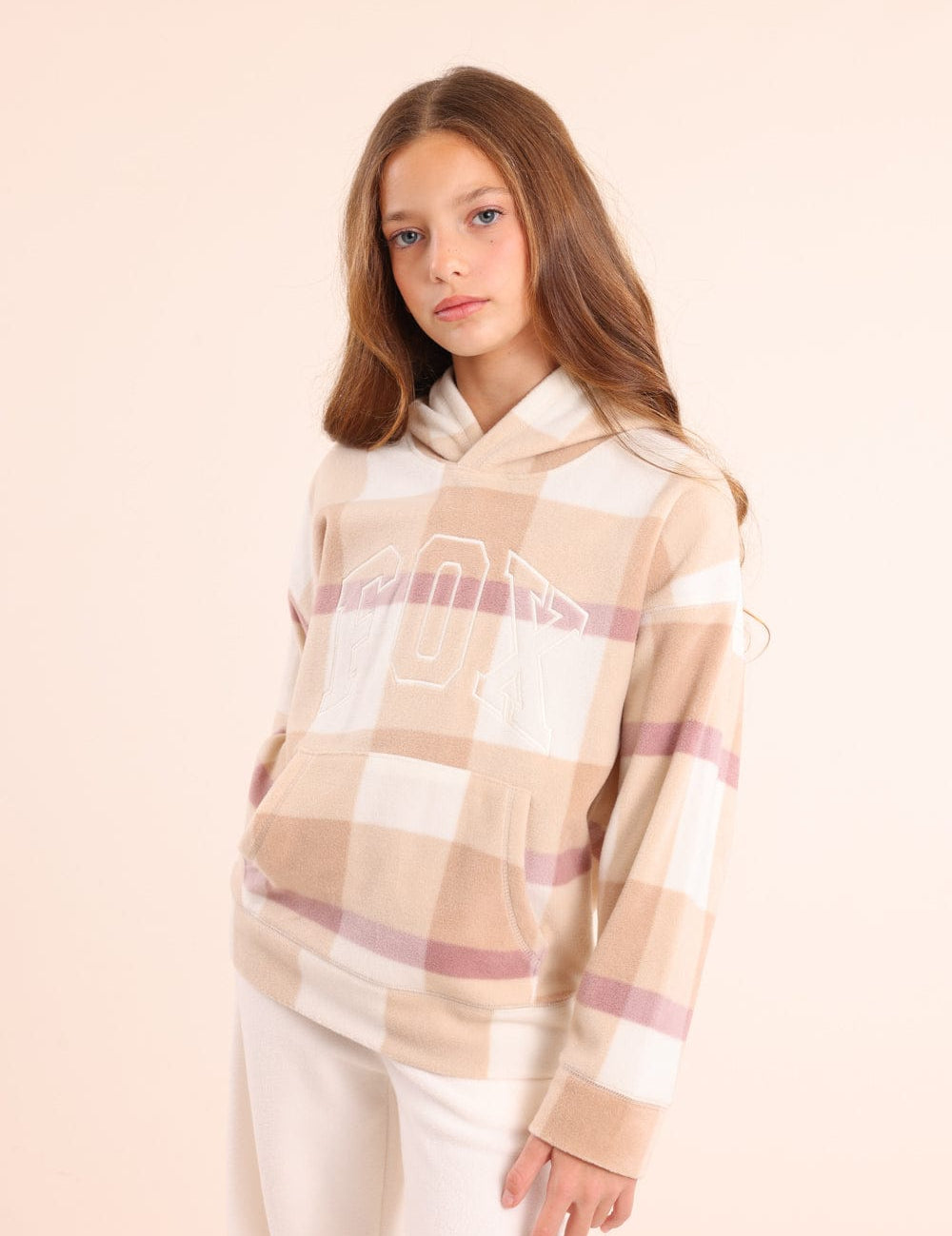 FOX בנות פליזים קפוצ'ון פליז פוקס קפוצ'ון פליז פוקס