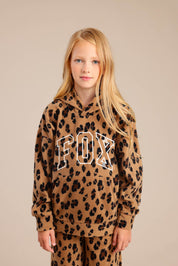 FOX בנות פליזים קפוצ'ון פליז פוקס קפוצ'ון פליז פוקס