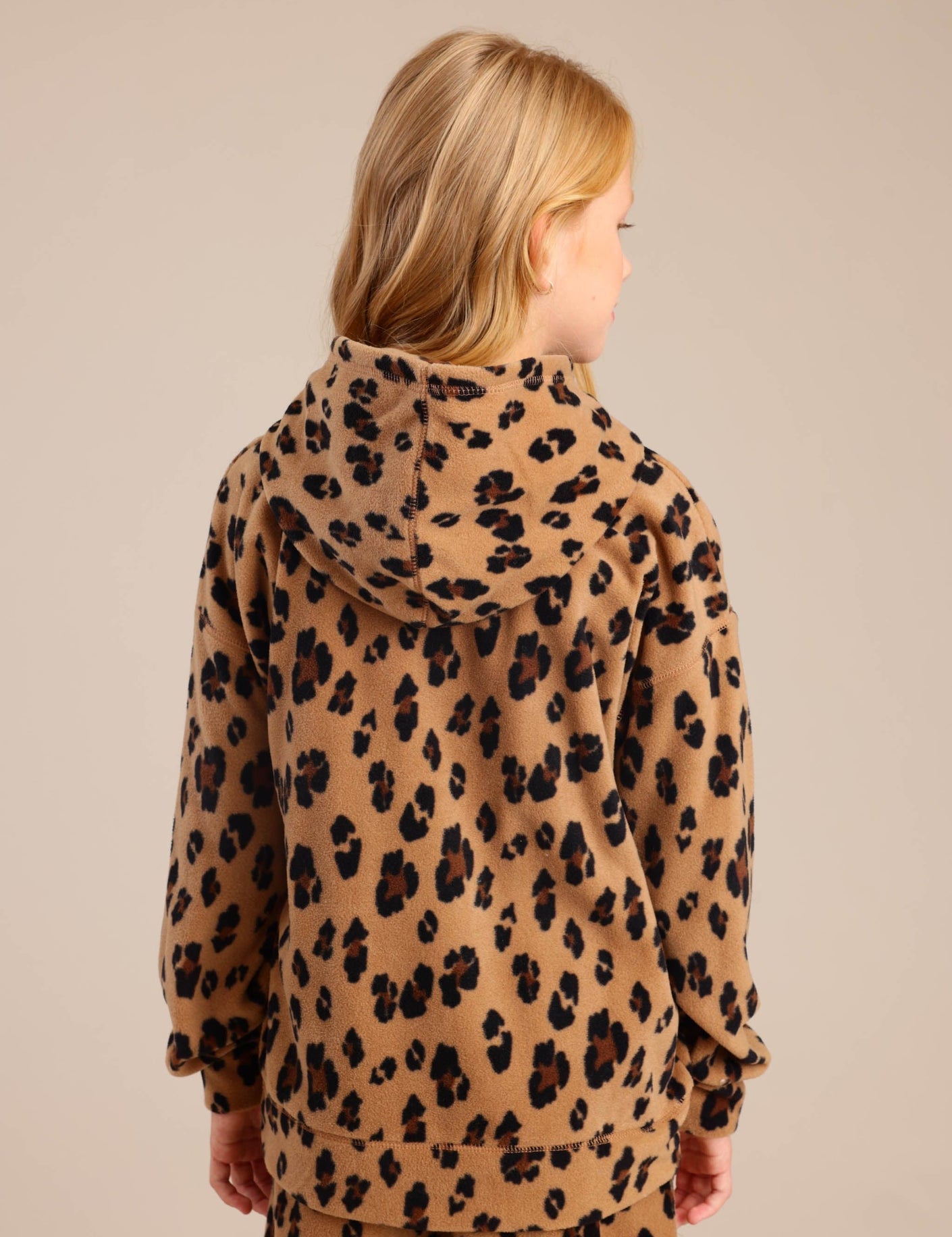 FOX בנות פליזים קפוצ'ון פליז פוקס קפוצ'ון פליז פוקס