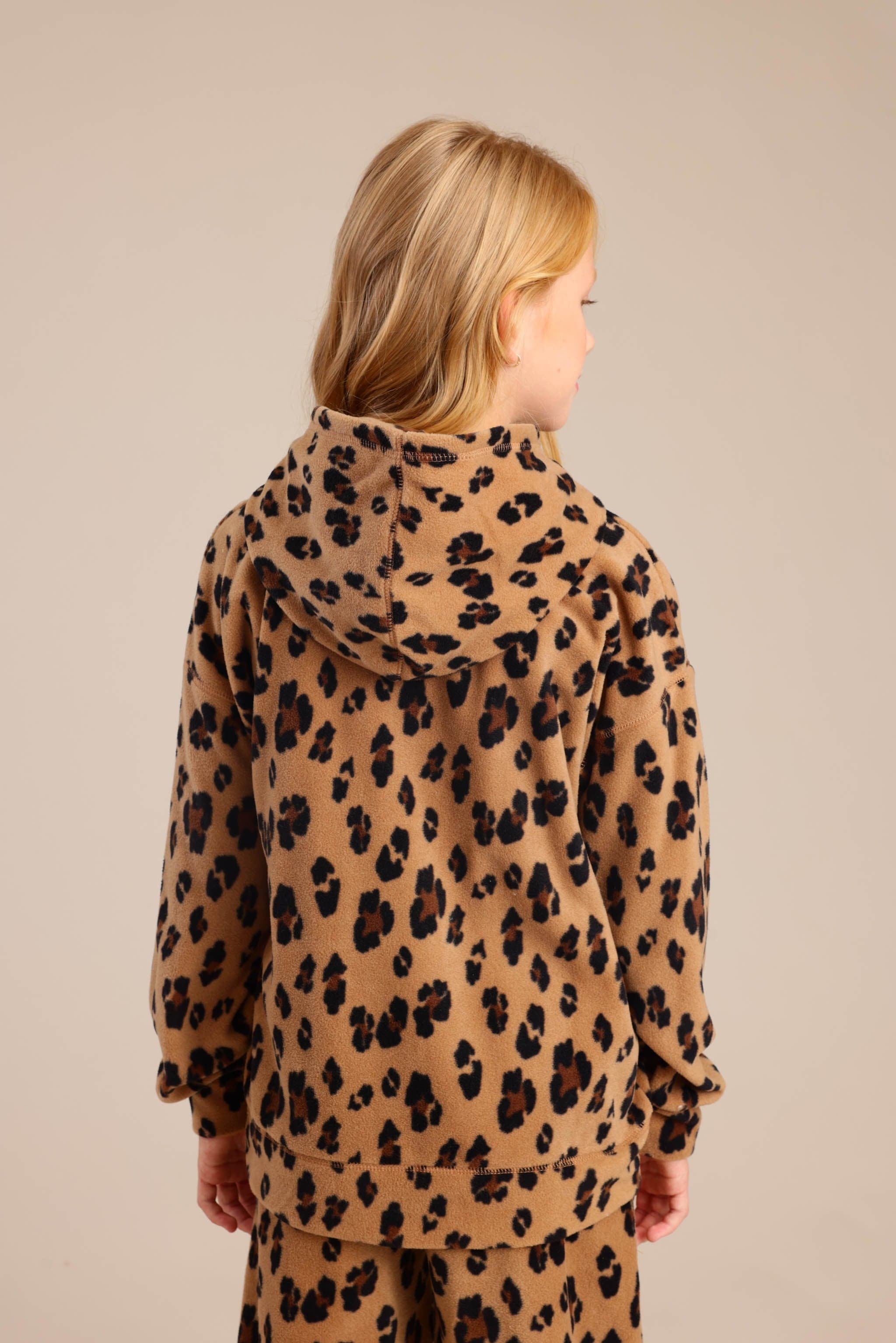 FOX בנות פליזים קפוצ'ון פליז פוקס קפוצ'ון פליז פוקס