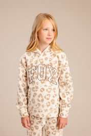 FOX בנות פליזים קפוצ'ון פליז פוקס קפוצ'ון פליז פוקס