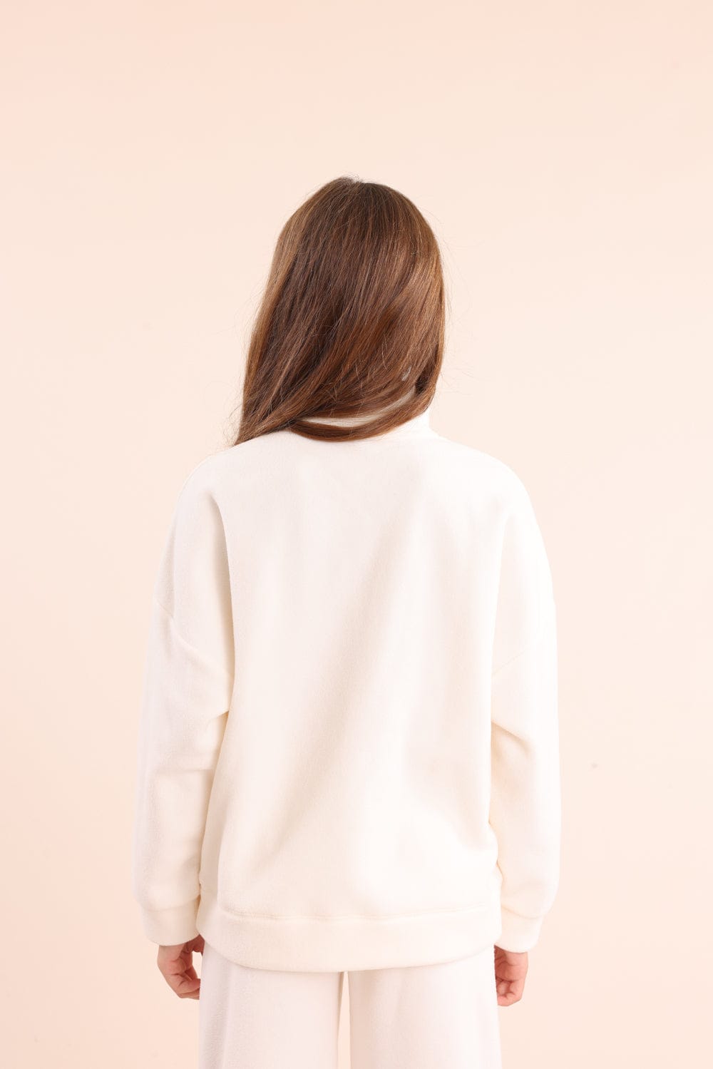 FOX בנות פליזים פליז פוקס חצי רוכסן פליז פוקס חצי רוכסן