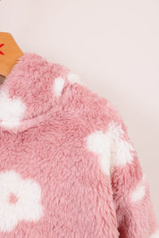 FOX תינוקות בנות אחר קרדיגן פליז אוזניים קרדיגן פליז אוזניים