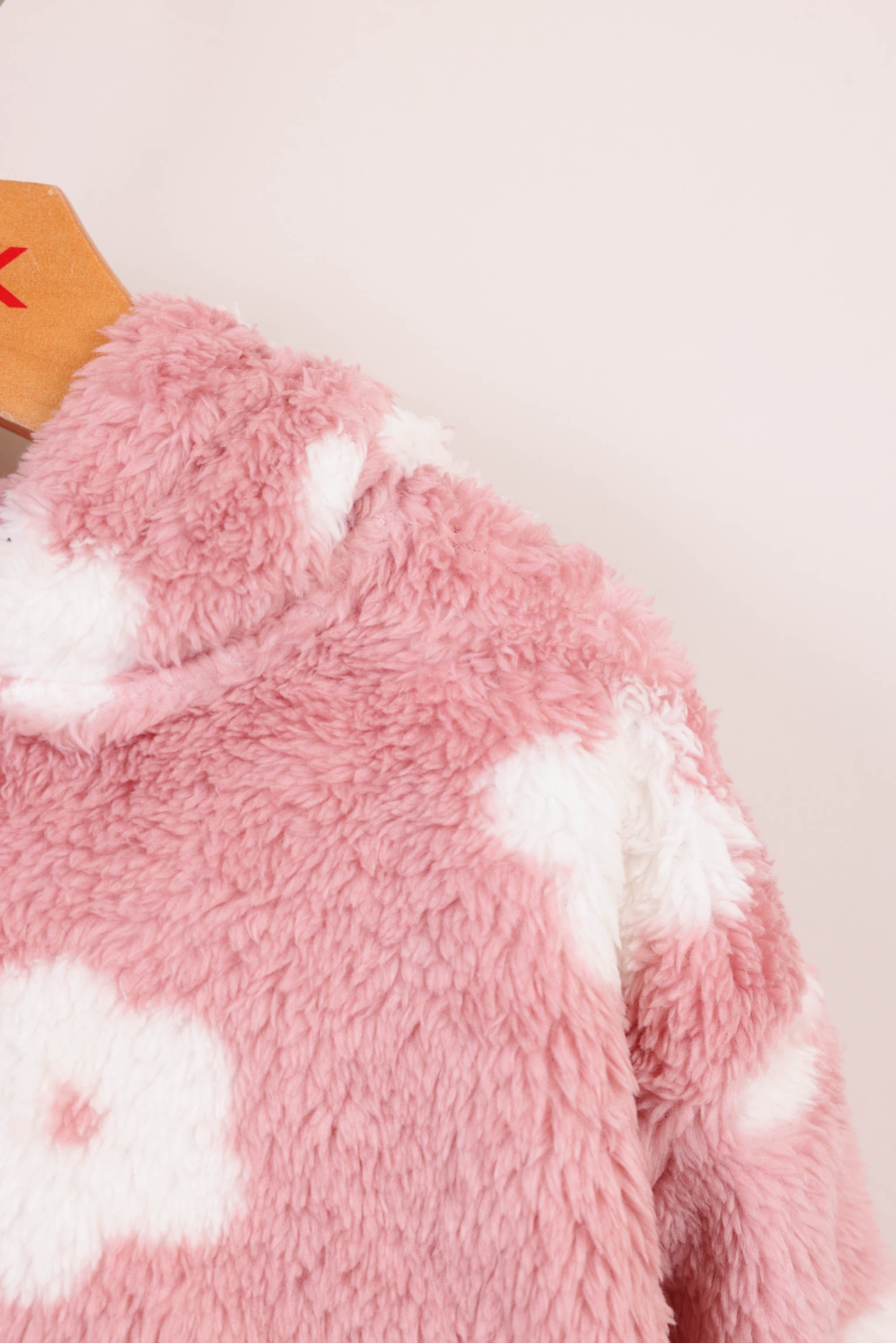 FOX תינוקות בנות אחר קרדיגן פליז אוזניים קרדיגן פליז אוזניים