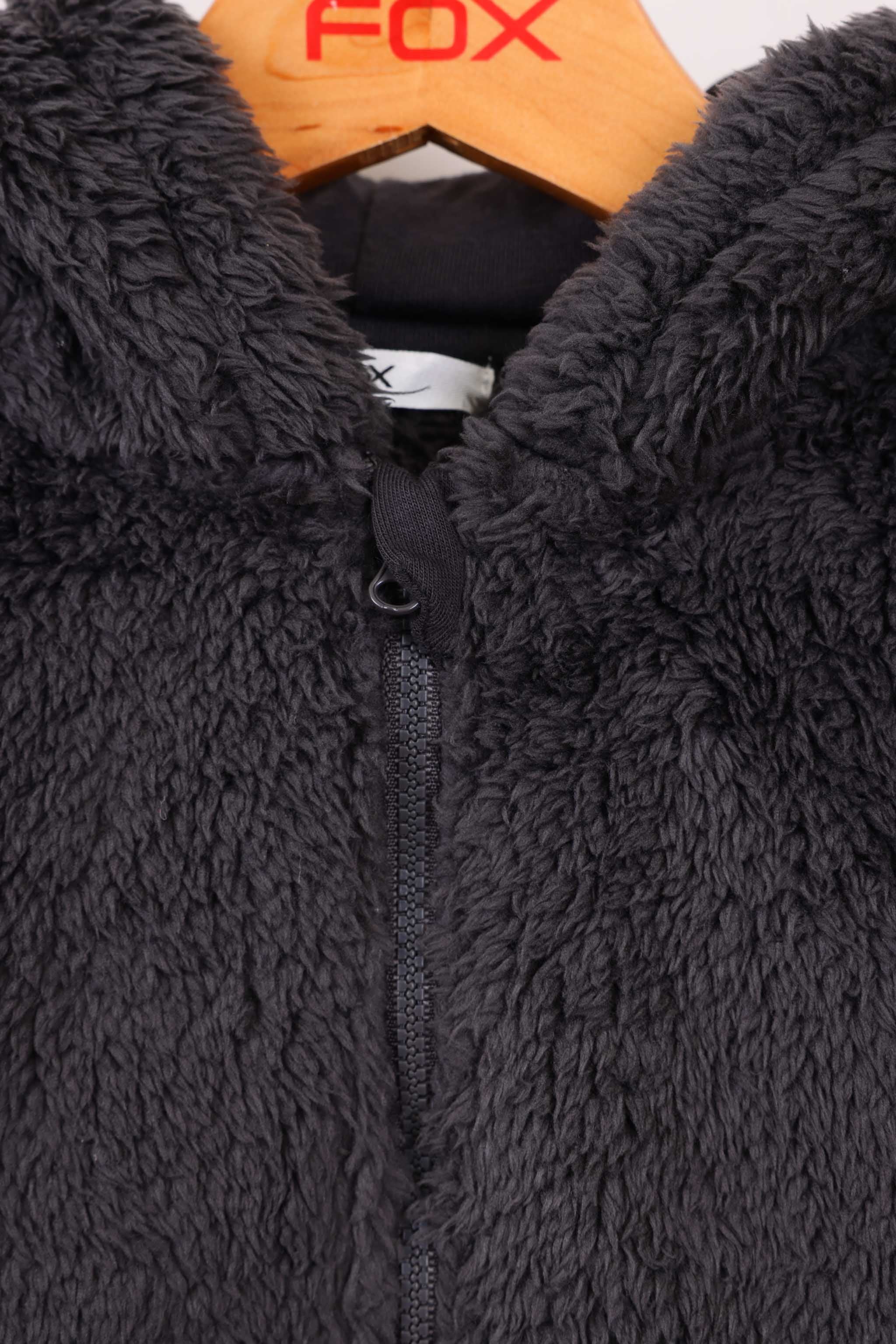 FOX FOX אחר קרדיגן פליז אוזניים קרדיגן פליז אוזניים