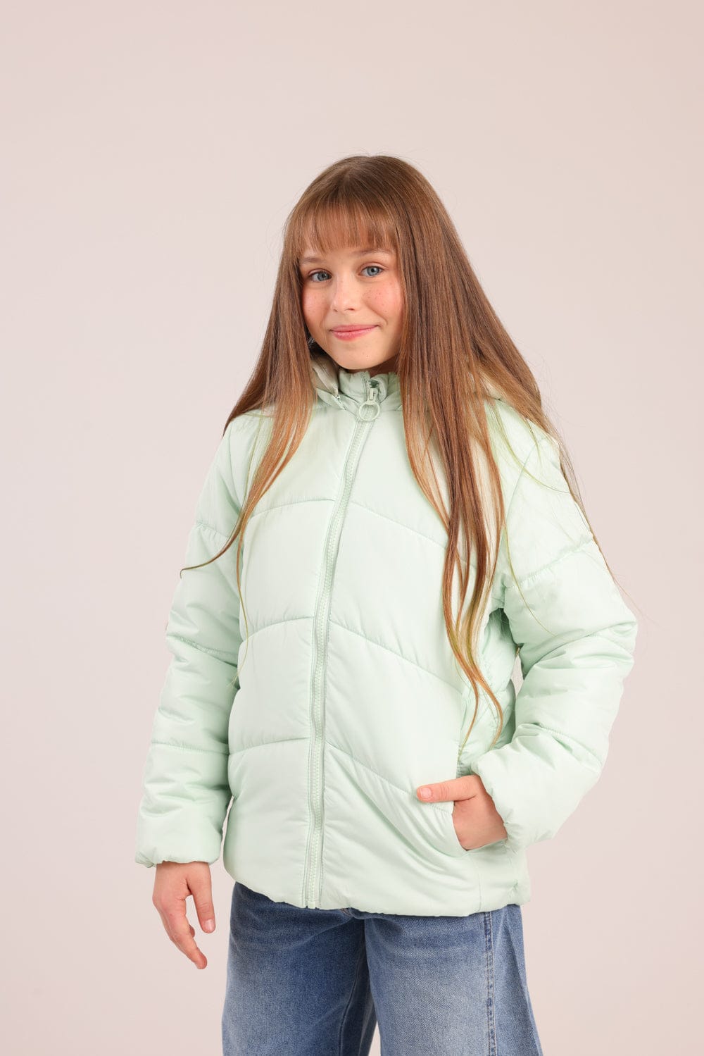 FOX בנות אחר מעיל קפוצ'ון מעיל קפוצ'ון