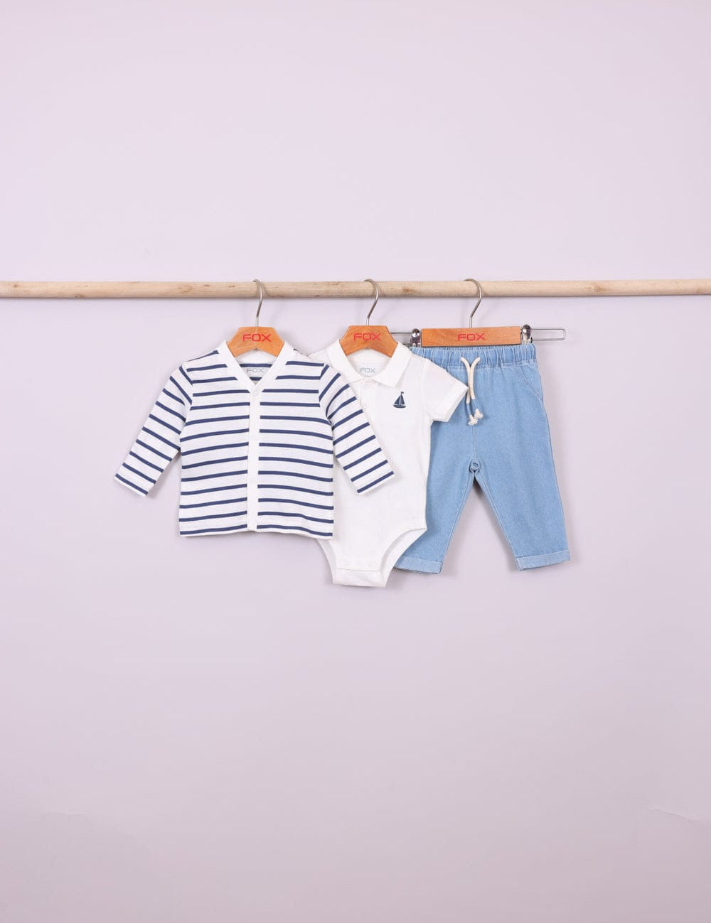 FOX NB אחר סט 3 חלקים ניו בורן סט 3 חלקים ניו בורן