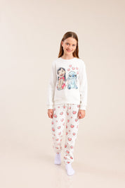 FOX בנות אחר פיג'מה ממותגת סטי'ץ פיג'מה ממותגת סטי'ץ